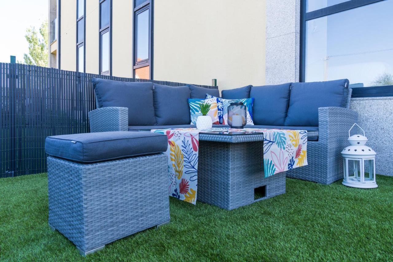 Garden Fisterra - Jacuzzi, Jardin Privado Y Vista Mar公寓 外观 照片