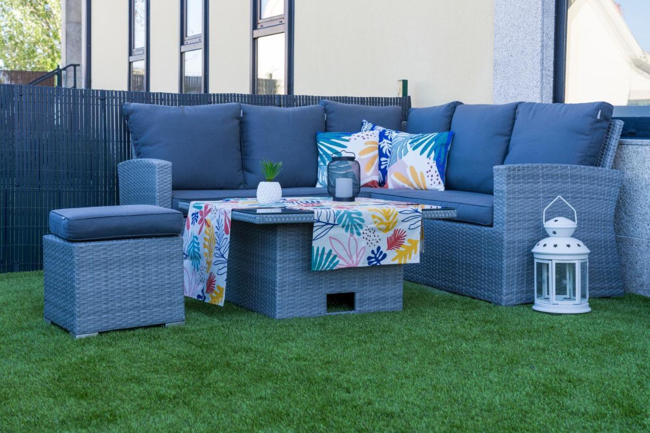 Garden Fisterra - Jacuzzi, Jardin Privado Y Vista Mar公寓 外观 照片